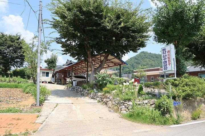 동강 산수 캠핑장 사진