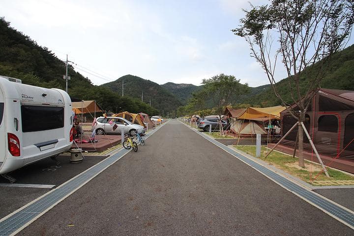 산꽃벚꽃마을 오토캠핑장 사진
