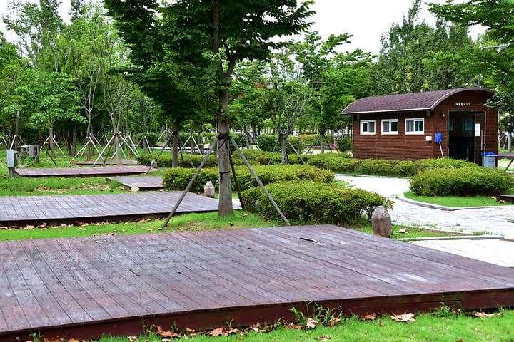 광주시민의 숲 야영장 사진
