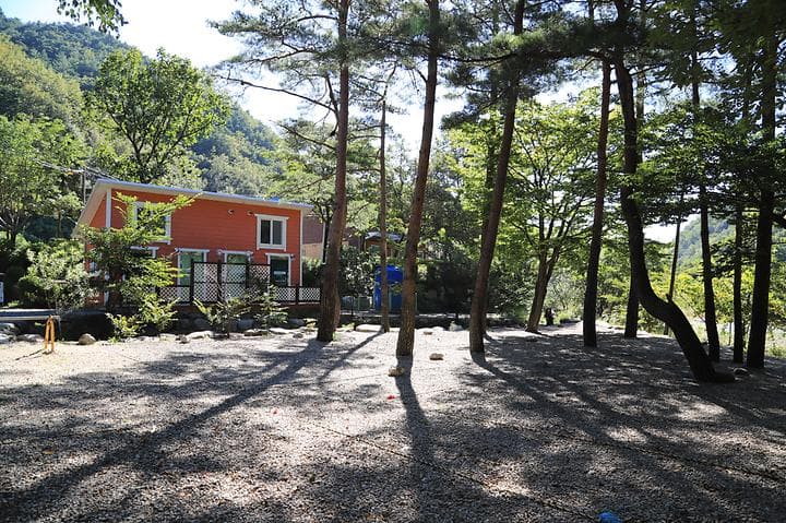 하늘빛계곡 사진