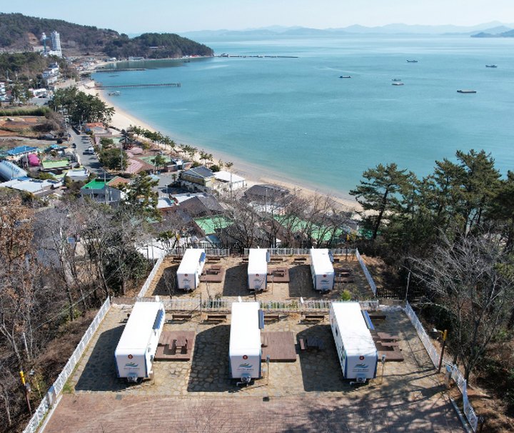 장흥군 수문랜드 블루투어 캠핑장 사진