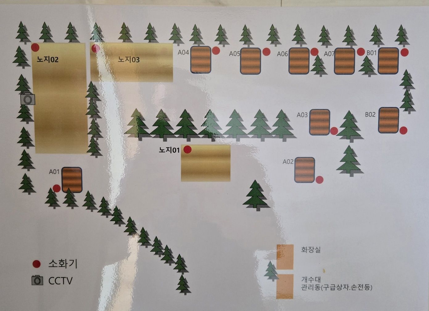 멍 캠핑장 캠핑장 사진