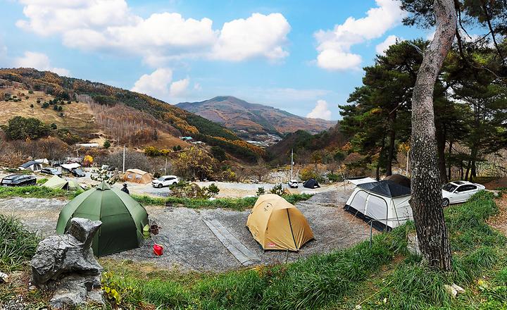 산너미목장 캠핑장 사진