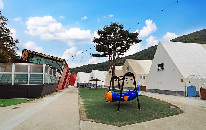가평 아이섬 풀 글램핑 캠핑장 사진