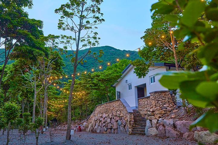 진도 카멜리아 힐즈 오토캠핑장 캠핑장 사진