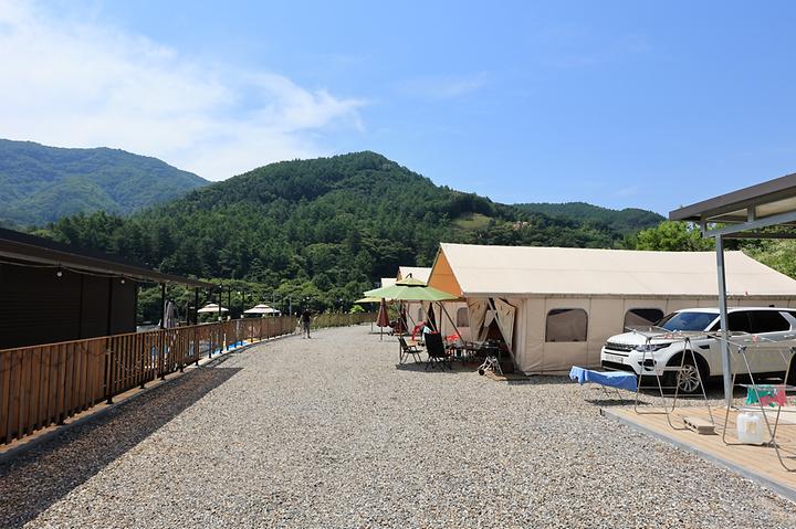 산마을글램핑 캠핑장 사진