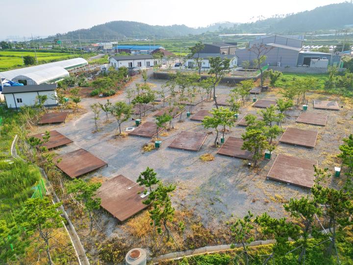 석병관광농원 야영장 캠핑장 사진