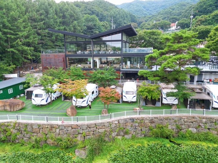 80포레스트카라반캠프 캠핑장 사진