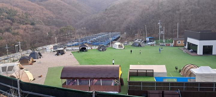 힐링캠프 캠핑장 사진