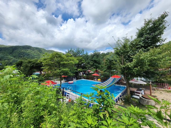 산정호수글램핑 캠핑장 사진