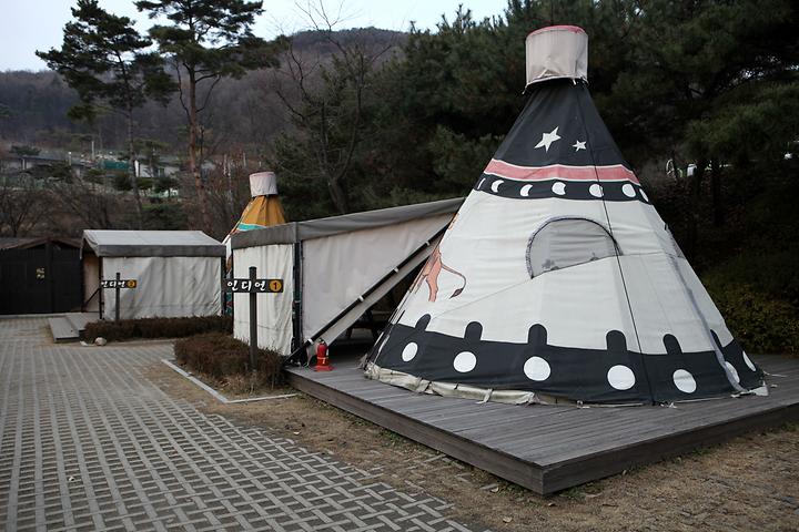 용인자연휴양림 캠핑장 사진