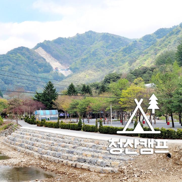청산 캠프 캠핑장 사진