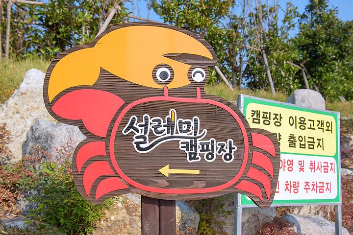 신안우전설레미캠핑장 캠핑장 사진